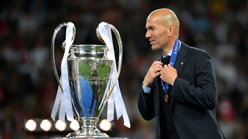 Real Madrid coach Champions League